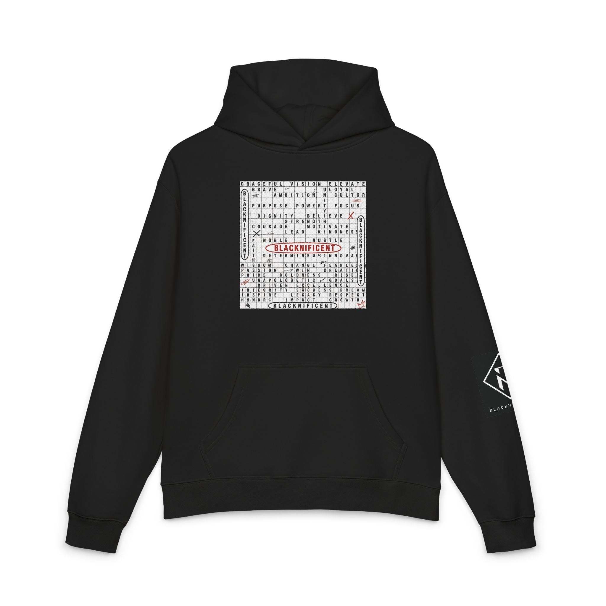 DNA - THE ANSWER IS IN YOU. IT ALWAYS WAS. Hoodie —  Design ("Relaxed Hoodie")
