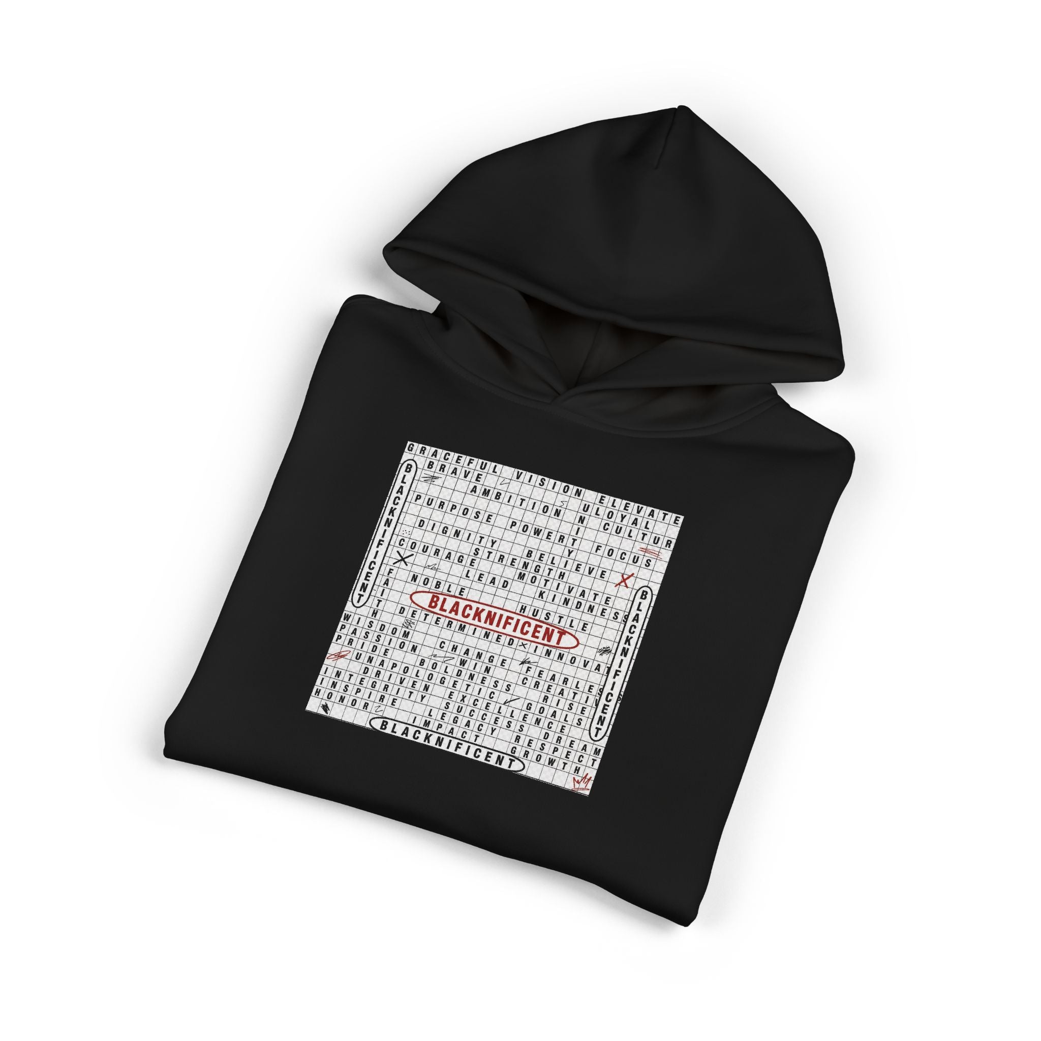 DNA - THE ANSWER IS IN YOU. IT ALWAYS WAS. Hoodie —  Design ("Relaxed Hoodie")