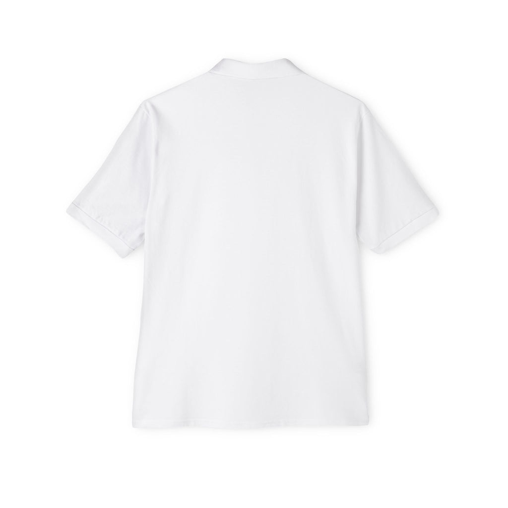 BLACKNIFICENT 3-Button Knit Shirt — Classic  Logo Knit Shirt