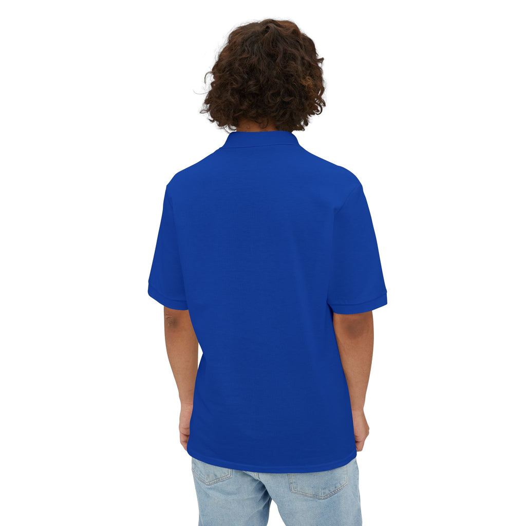 BLACKNIFICENT 3-Button Knit Shirt — Classic  Logo Knit Shirt
