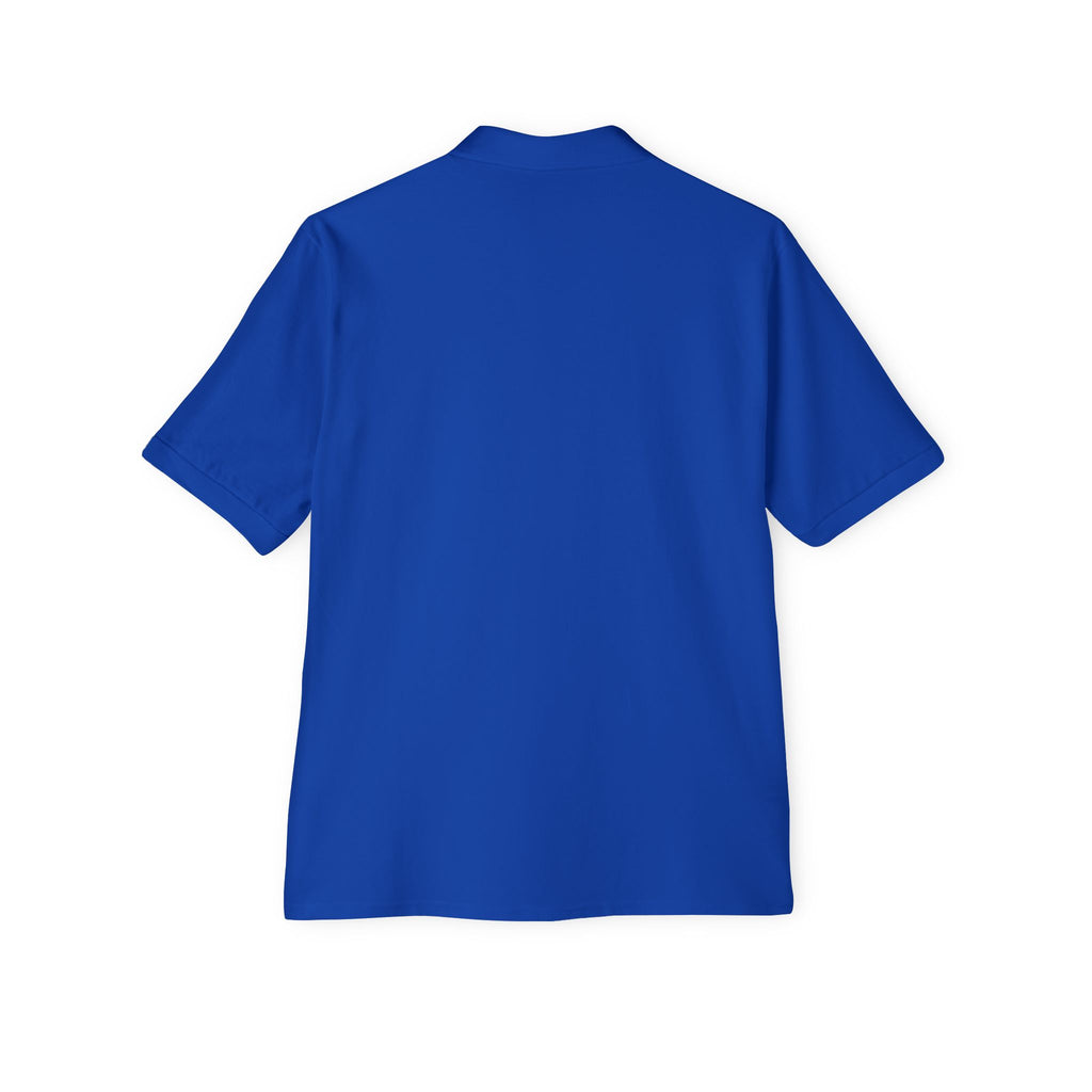 BLACKNIFICENT 3-Button Knit Shirt — Classic  Logo Knit Shirt