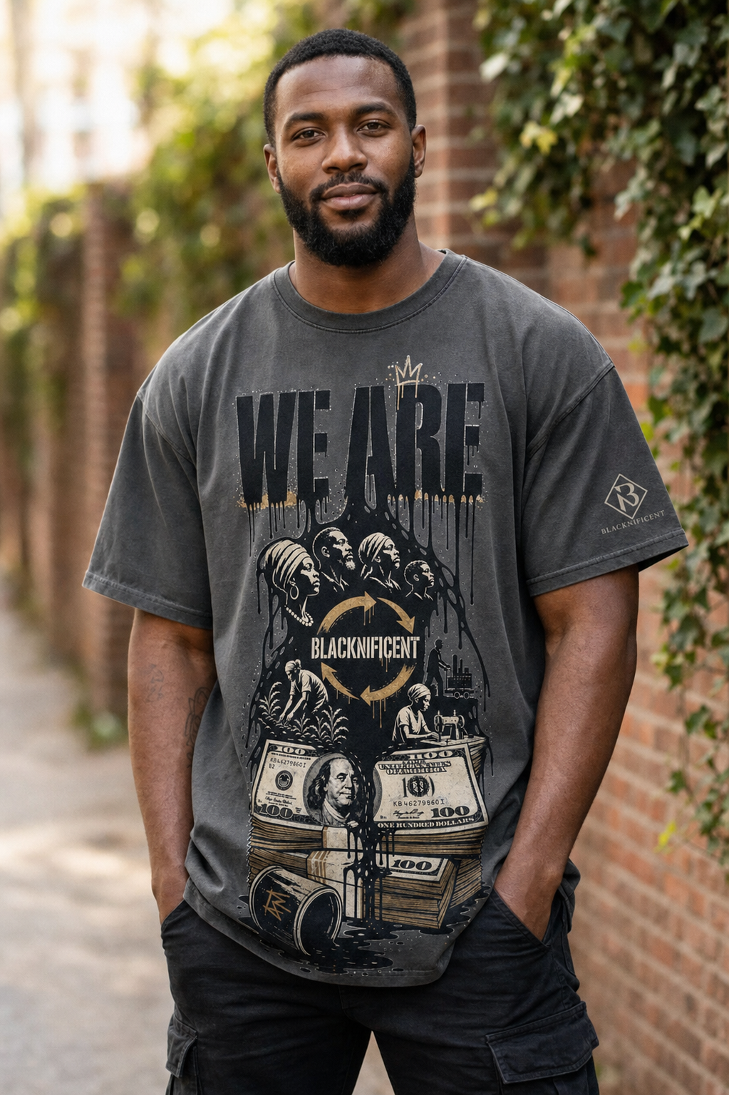 BLACK ALL STREET — WE ARE. WE BUILD. WE CIRCULATE.