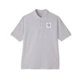 BLACKNIFICENT 3-Button Knit Shirt — Classic  Logo Knit Shirt
